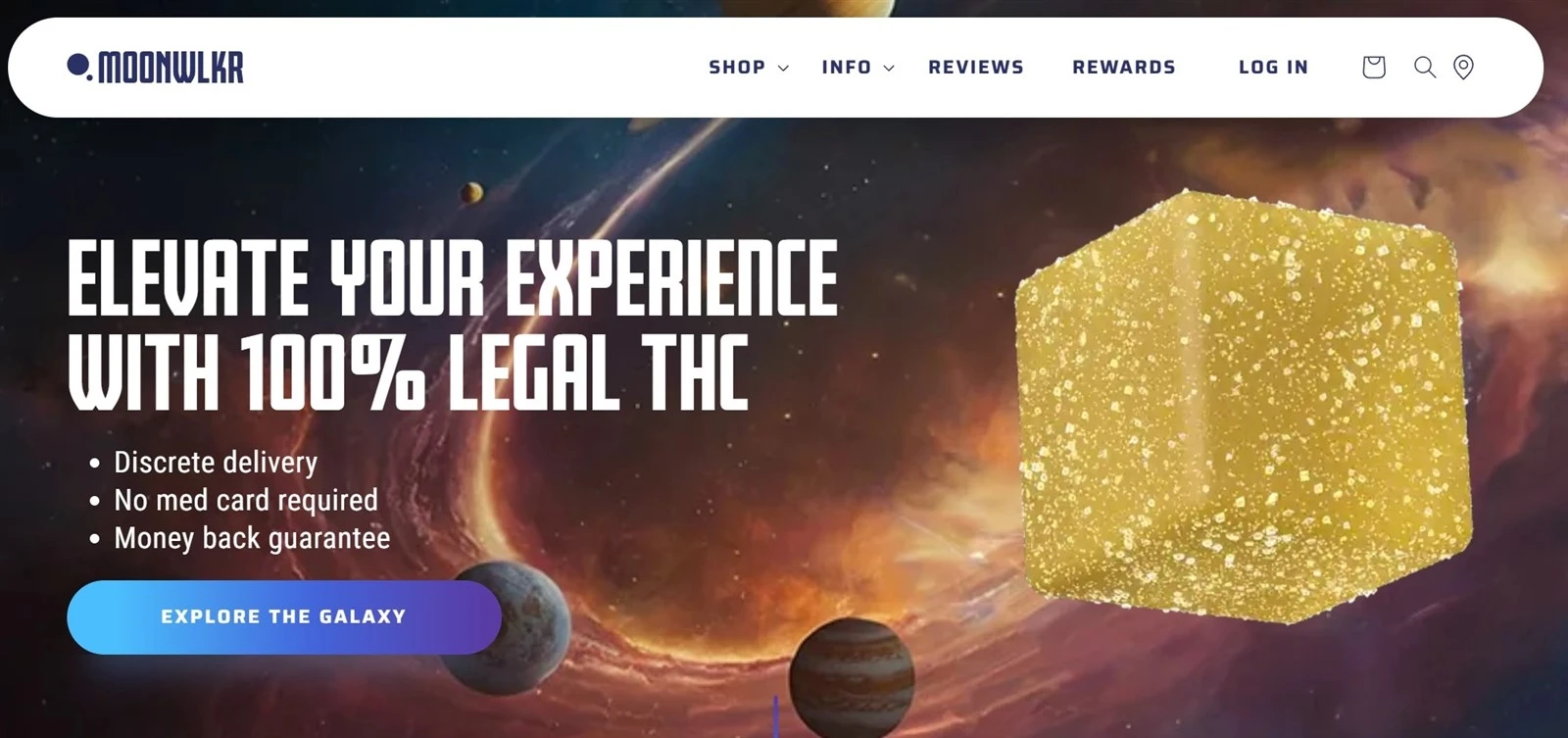 Moonwlkr Delta 9 Live Resin Disposable (3g)